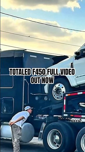 I BOUGHT A TOTALED $120,000 F450 LIMITED- Go Watch Full Vid #truckbuild#rebuild#f450#ford#superduty