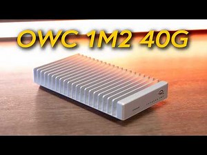 The Best USB 4 SSD Enclosure? OWC 1M2 40G Review