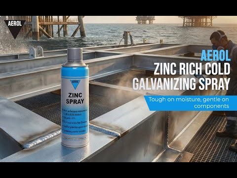 Aerol Zinc Spray | Cold Galvanizing Coating for Long-Term Corrosion Protection