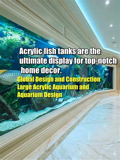 Why Acrylic Fish Tanks Enhance Home Decor