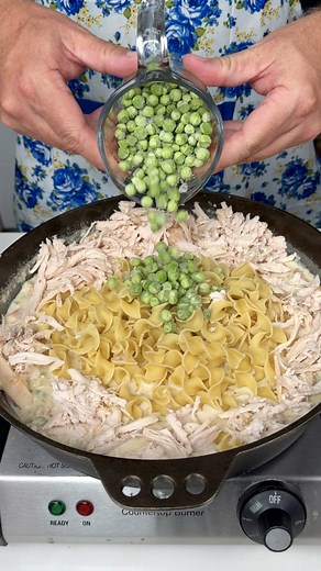 Creamy Rotisserie Chicken Noodle Casserole | Drew Cooks