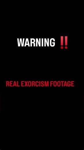 Real Exorcism Footage😱😰