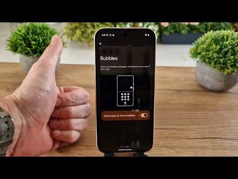 Enable Notification Bubbles on Google Pixel 9 Pro 💬 | Chat Heads for Apps