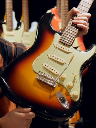 We asked Jack to choose his personal favourite Custom Shop Stratocaster currently available here at Peach Guitars, what do you think of his pick? Would you have picked something different? Let us know in the comments section. #peachguitars #fender #fenderstrat #stratocaster