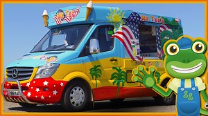 Flashback to when Gecko met Mr Tee for the very first time and learnt all about his amazing ice cream van. Mr Tee King Of Desserts - Innovator, Original and BEST #icecreamvan | Toddler Fun Learning