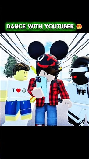 backroom dance with youtuber 🔥 watch till end #roblox #shortsfeed #usa #trend #viral