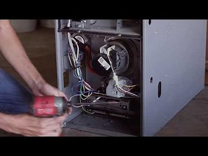 How to change a flame sensor on a furnace