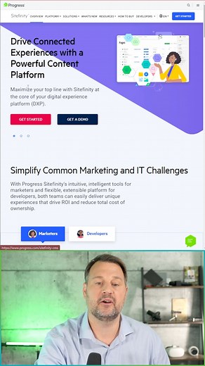 Tired of gatekept trials and demo experiences? No more! Take a tour through the Sitefinity getting started experience with our partner Flywheel Strategic! | Sitefinity | Facebook