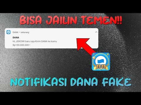 APK FAKE DANA NOTIFIKASI
