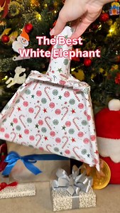 Everyone brings boring White Elephant gifts… until this one 👀 Simple wrapping, unexpected reveal, instant reactions. Low effort, high impact — this is how you win gift exchanges. Save it 😈🎁 #whiteelephantgift #giftexchange #holidayfun | TatiDemo