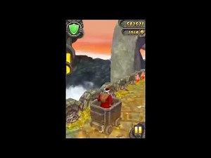 Temple Run 2 minecart glitch in bluestacks