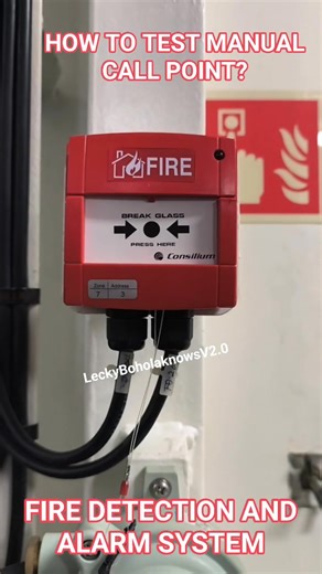 HOW TO TEST THE MANUAL CALL POINT OF A (FDAS)? 👷To newbies and aspiring electricians. #highlights | Lecky Boholaknows V2.0