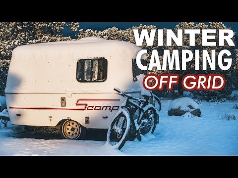 Winter Plans? Full-Time Off-Grid Camping // 13ft Scamp Trailer