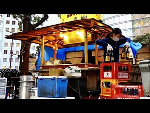 Old Style fried ramen Stall in Hakata ｜ Japanese Street Food