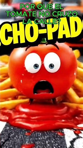 porque el tomate no cruzo la calle #video #ai
