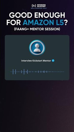 Successful Amazon Mock Interview! #faang #jobinterview