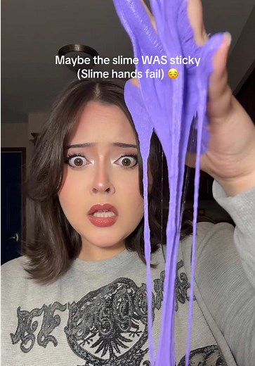 slime hands trend: why slime sticks to hands and how to fix it