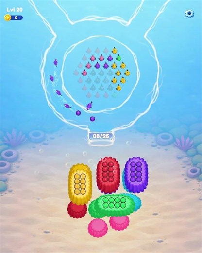 Aqua Loop: Feed the Fish! V1 #gameplay #fishing #fishes #aqualoop #aquarium