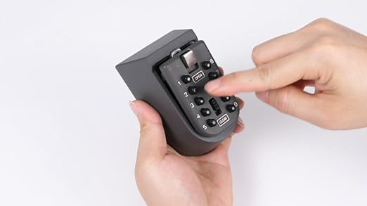 Key Safe Lock Box Wall Mounted 10 Digit Combination Lock