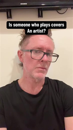 What makes someone an artist? #paidmusician #coverartist #coversongs #whatisart