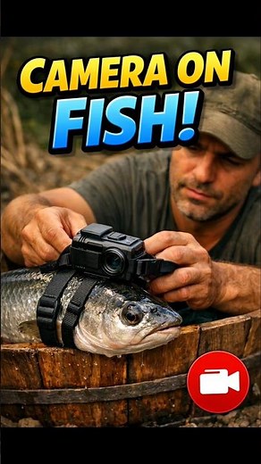 Attaching a Camera to a Fish… What Happens Next? 😨"