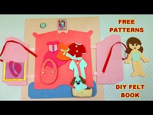 How to Make a Felt Book Tutorial - DIY Quiet Book