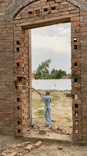 Shuttering Removal After 15 Days | Main Gate Arch Design Complete