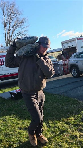 New Central air unit on March 17,2026