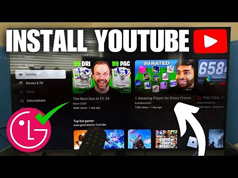 How To Install & Watch YouTube on LG Smart TV