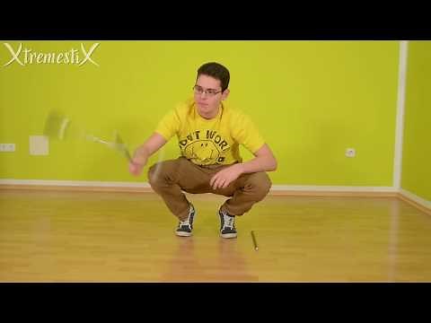 Flowerstick/ Devilstick Tutorial #2 (One-handed Spin)