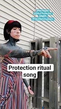 Protection ritual song | daily magick for beginners | LBRP adaptation | grounding practice | energy