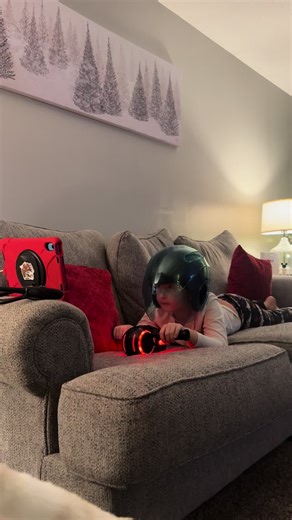 When we can’t be in Disney World, we make Tron at home. #disneyworld #magickingdom #tron #imagination #fyp