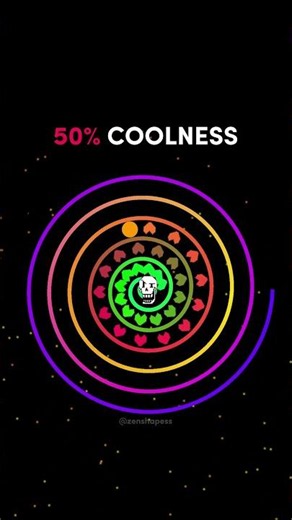 Can you reach 100% COOLNESS? 🍝💀🧡
