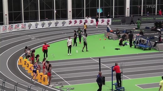 High School Girls' 55m Hurdles Invitational, Finals 1 | New York International Showcase