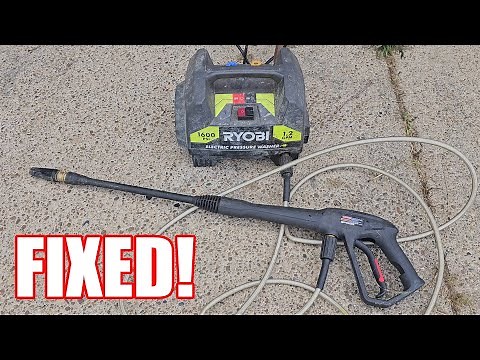 RYOBI Electric Pressure Washer Repair