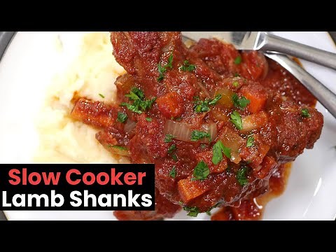 Slow Cooker Lamb Shanks