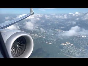 American Airlines Boeing 737 MAX 8 Beautiful Landing into Houston Intercontinental Airport (IAH)
