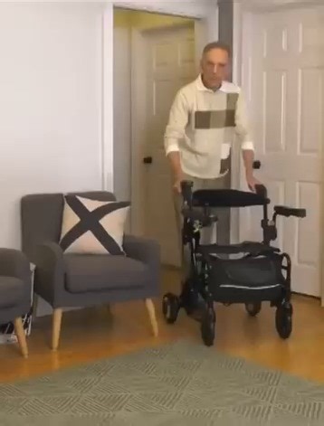 669K views · 3.8K reactions | Walker options range from lightweight foldable frames to heavy-duty rollators—fit for short trips, daily routines, and rehabilitation | Feinberg Dixon Lauren | Facebook