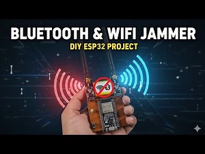 How to make an ESP32 Jammer || Wi-Fi and Bluetooth signal jammer || 🤯🤯