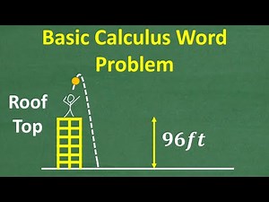 Calculus and Physics (Basic) WORD PROBLEM Why Calculus is so POWERFUL!