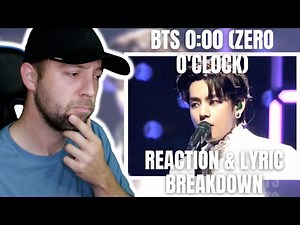 BTS - 00:00 (Zero O'Clock) REACTION & Lyric Breakdown | Metal Head Reaction