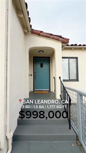 Mediterranean home | Estudillo Estates in San Leandro 🏡 Contact for more info: 510.785.8888