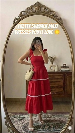 Pretty Summer Maxi Dresses You’ll Love ☀️ Easy Vacation & Brunch Outfit Ideas #Shorts