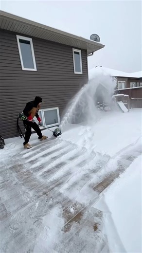 Snow thrower EGO Power Plus #winter #snow #egopowerplus #tools #construction | Kruger Construction