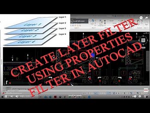 Create a Layer Filter Using Property Filter In Autocad