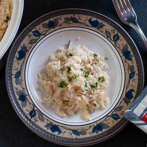 Easy Oven Baked Rice Pilaf Recipe (Risotto Rice)