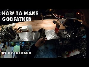 How to make GODFATHER cocktail by mr.Tolmach