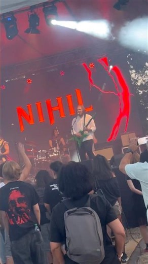 Trupa Nihil, live, LaRock Music Festival, Domeniul Cantacuzino, Florești, 16 august 2025