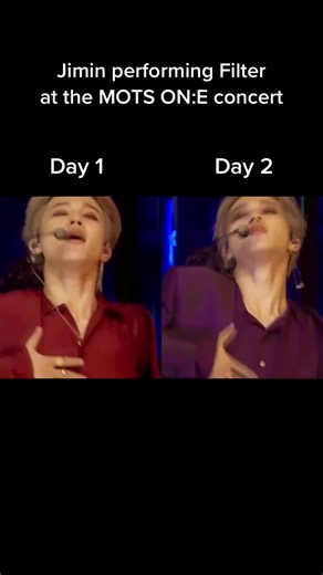 Jimin Performing Filter at MOTS ON:E Concert Reaction