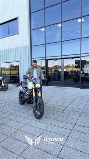 🔥 Triumph T100 Scrambler - Fully Customised by Hitchcox Motorcycles 🔥 #hitchcoxmotorcycles
